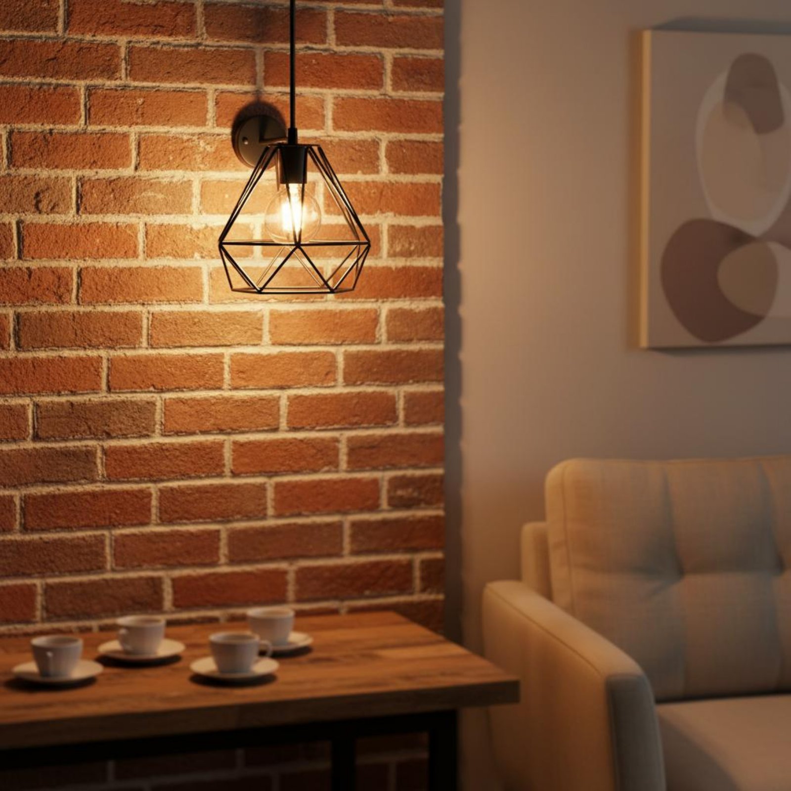 Geometric Lamp Shade - Paralume a Forma di Rombo, Design