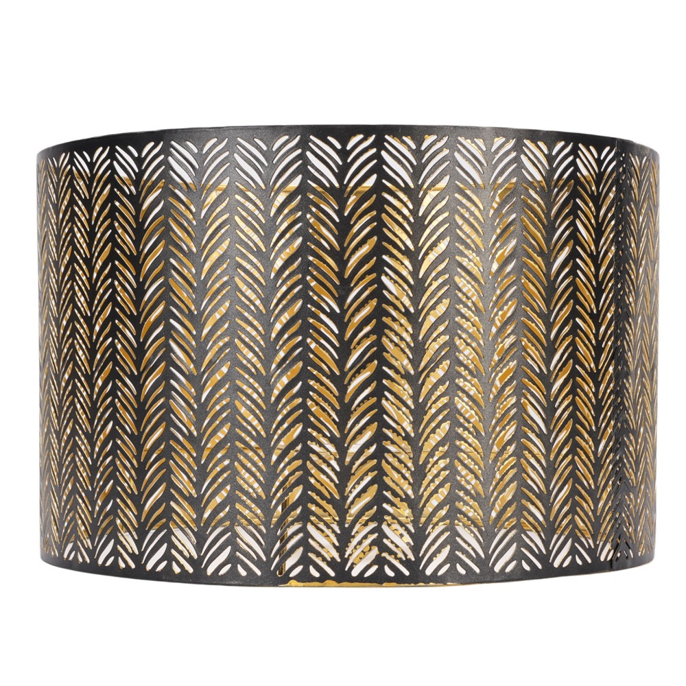 Geometric Lamp Shade - Paralume in ferro semplice con motivo
