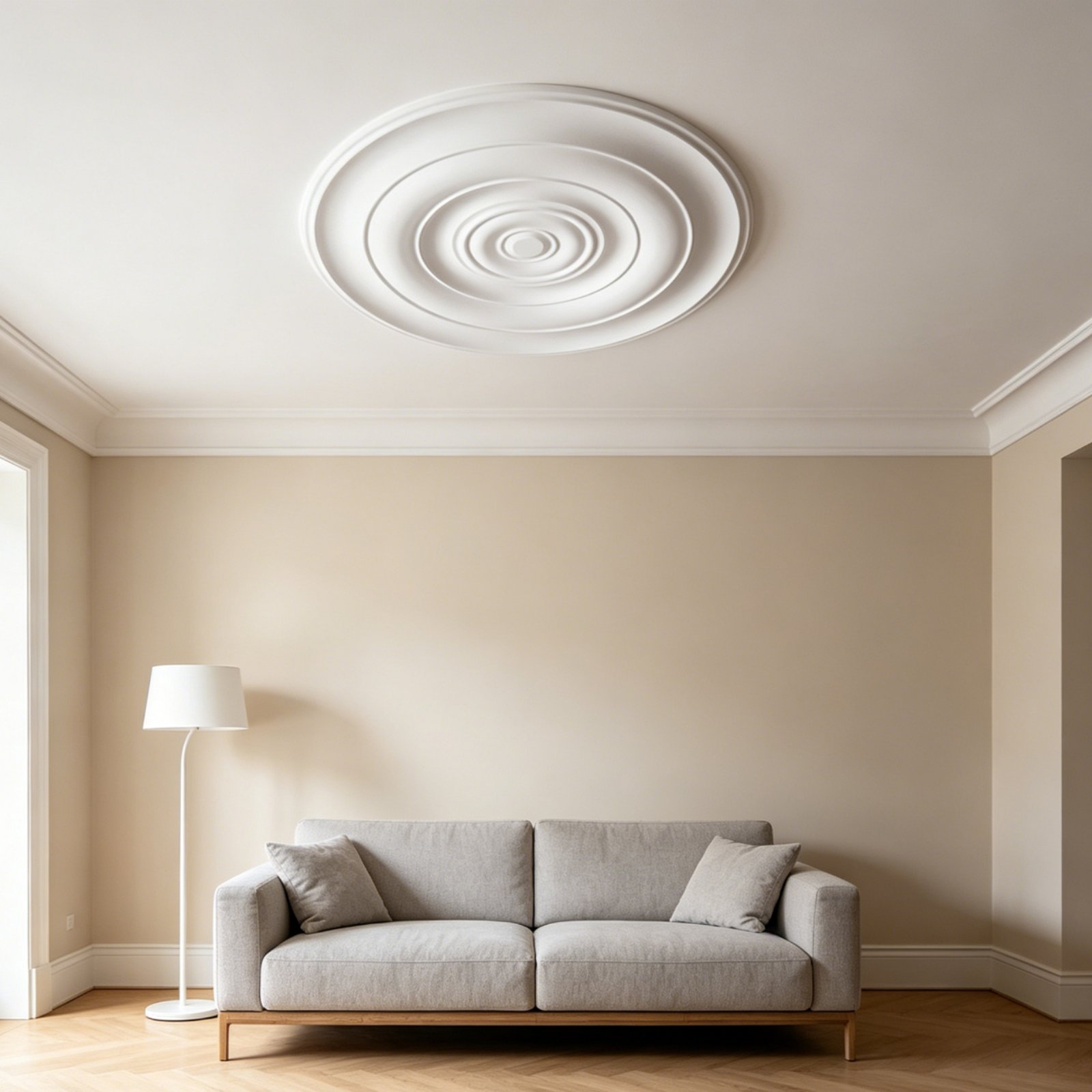Lightings Decoration - Medaglione Rotondo da Soffitto in Stile