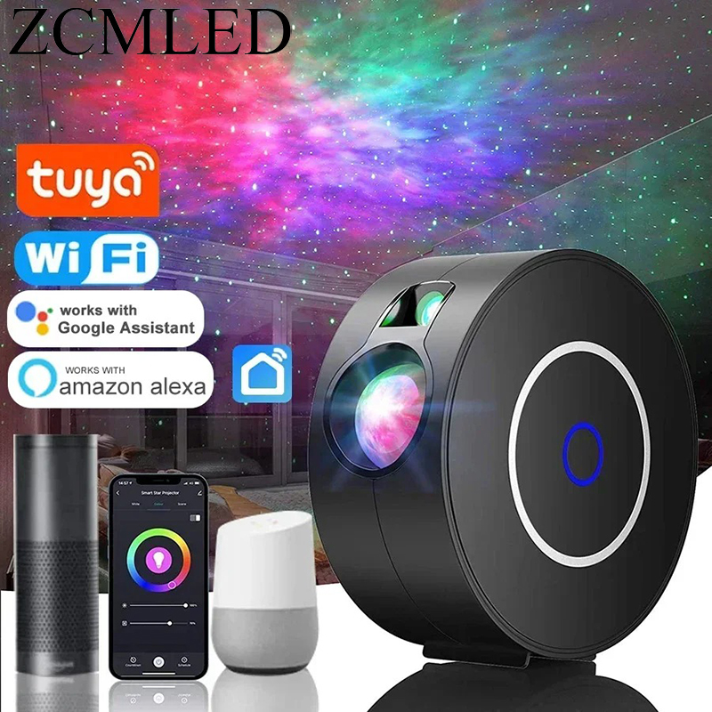 Sunset Lamp Projection - Tuya WiFi Intelligent Aurora Galaxy proiettore