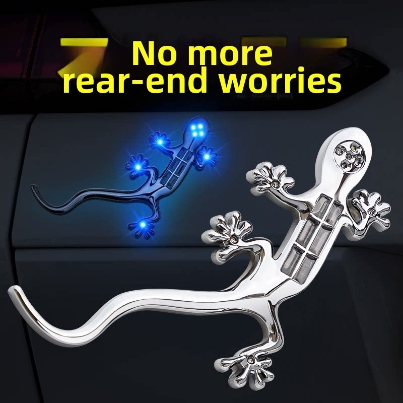 Gecko Lighting & Decor - Luce LED solare anti-collisione per auto