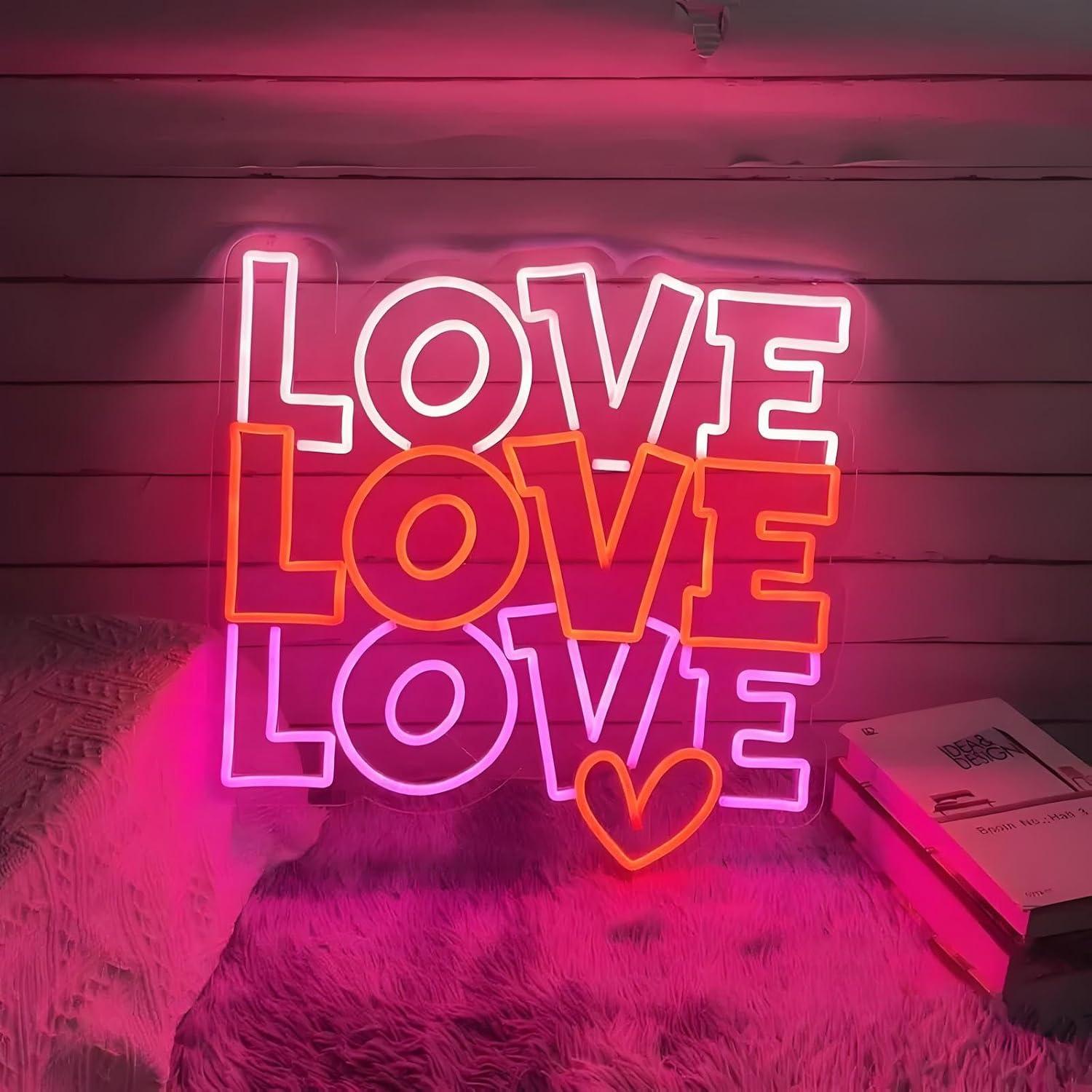 Wedding Lighting And Decor - Insegna al neon a forma di