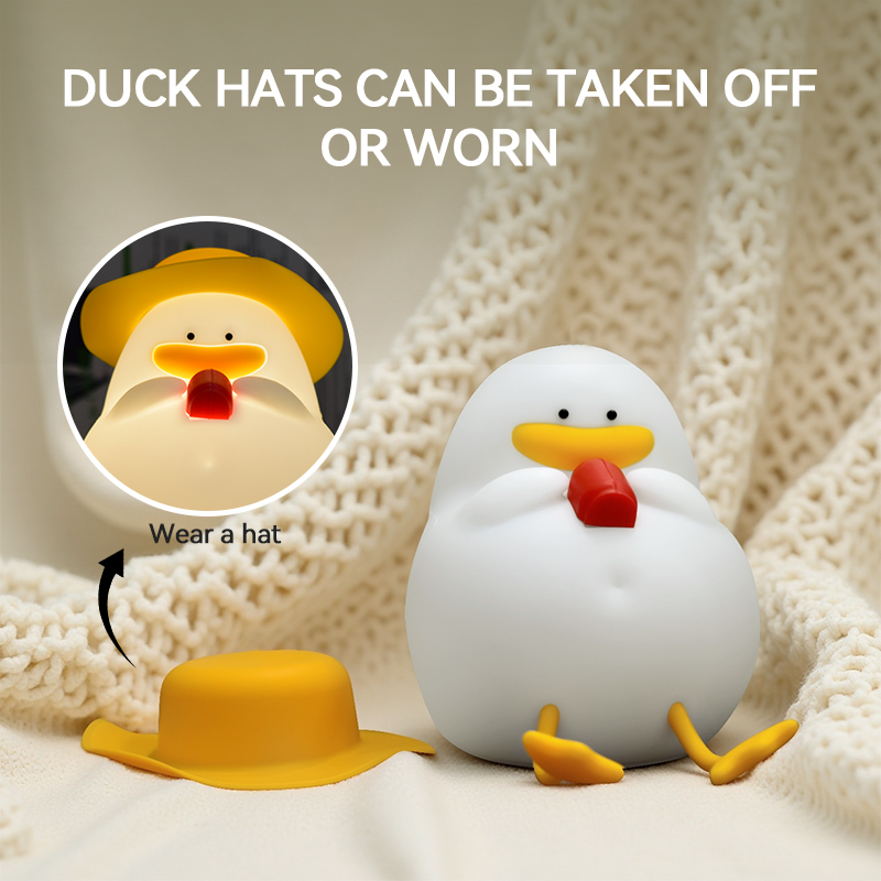 Lightings Decoration - Luce notturna Happy Duck, lampada da