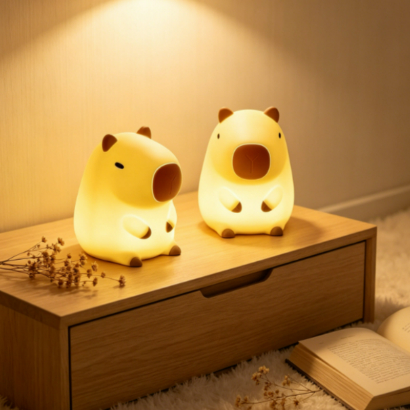 Decor Lighting Sales - Lampada Notturna a Forma di Capibara,