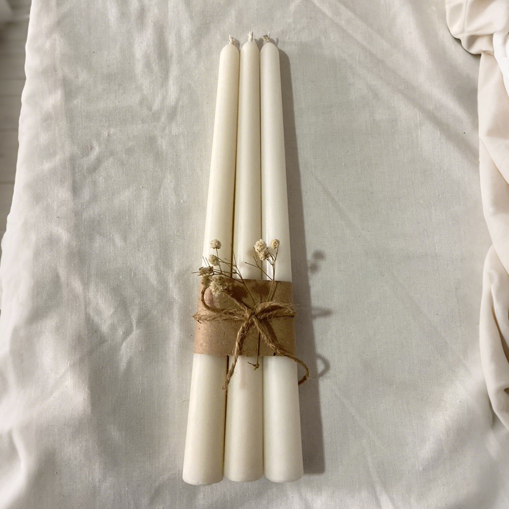 Candle Holder Set - Semplice pilastro conico stampo acrilico portacandele
