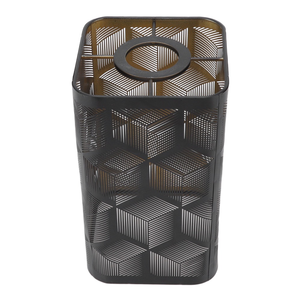 Geometric Lamp Shade - Paralume moderno in ferro con motivo