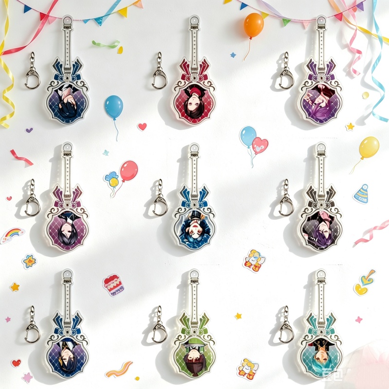 Decor Lighting Online - Portachiavi in Acrilico del Gioco Anime