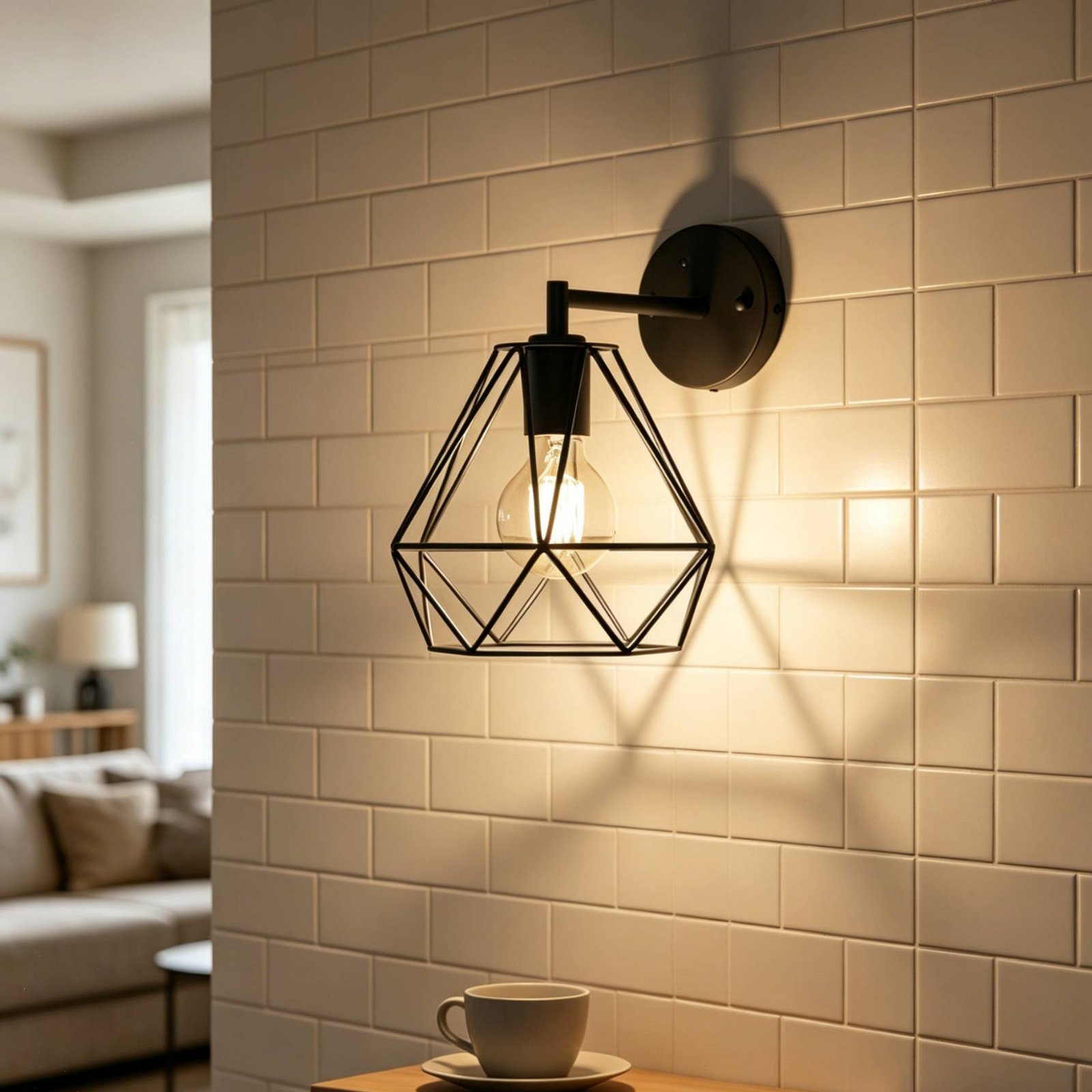 Paralume a Forma di Rombo, Des - Geometric Lamp Shade recensione e prezzo