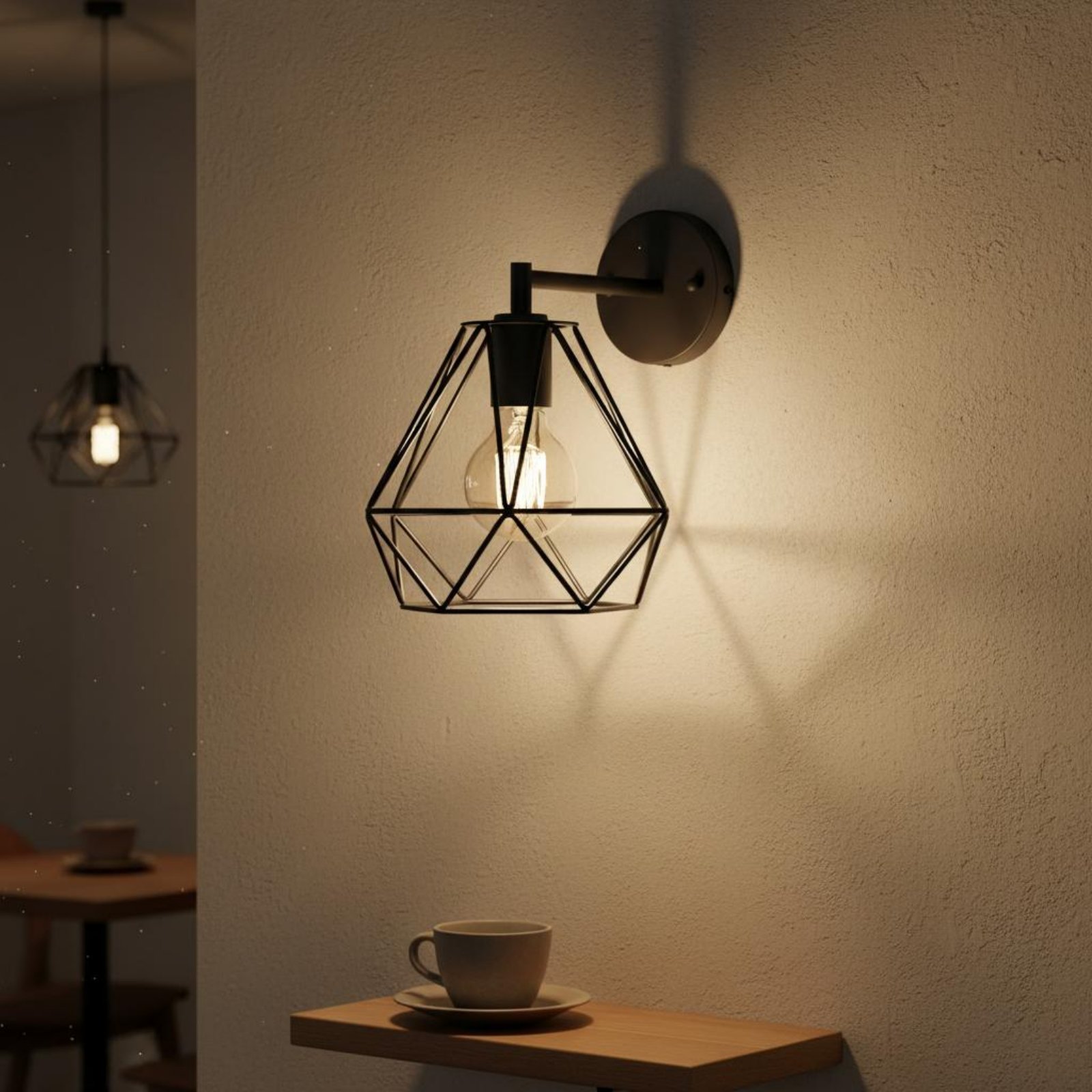 Paralume a Forma di Rombo, Des - Geometric Lamp Shade recensione e prezzo