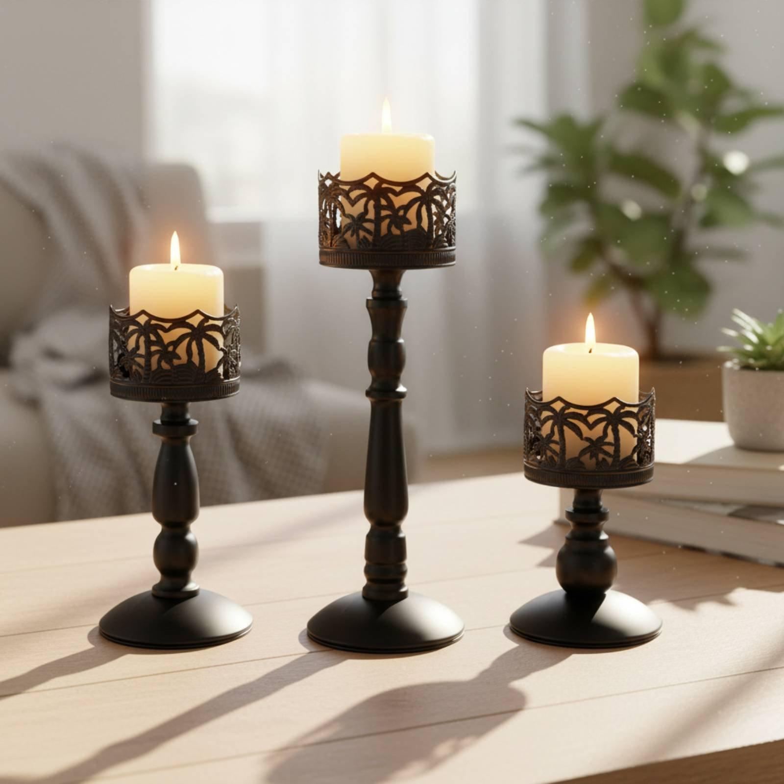 Set di Portacandele in Ferro E - Candle Holder Set recensione e prezzo