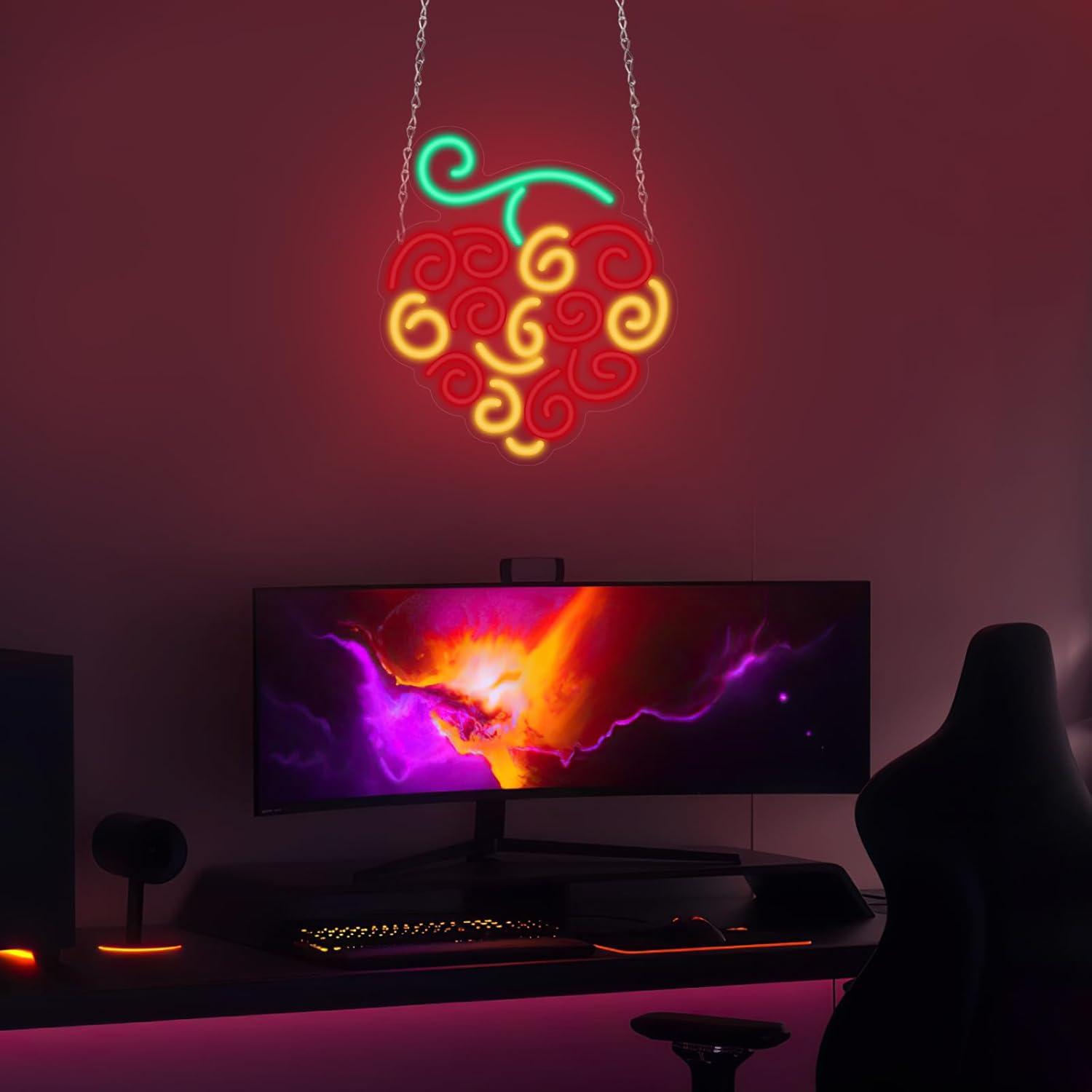 Insegna al Neon Cyber Fruit, L - Lighting Decor Room recensione e prezzo
