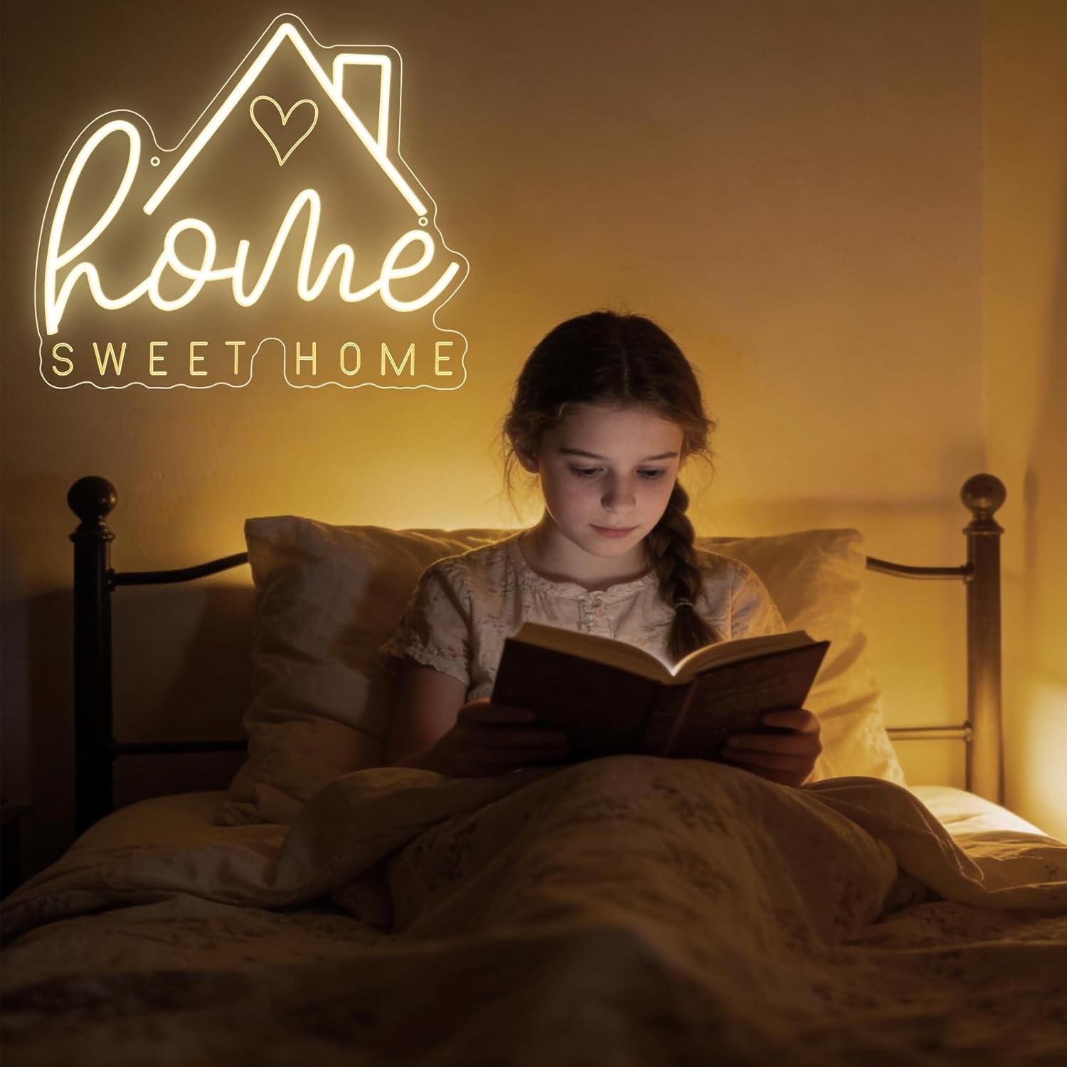 Insegna al Neon 'Sweet Home' c - Lighting Decor For Living Room recensione e prezzo