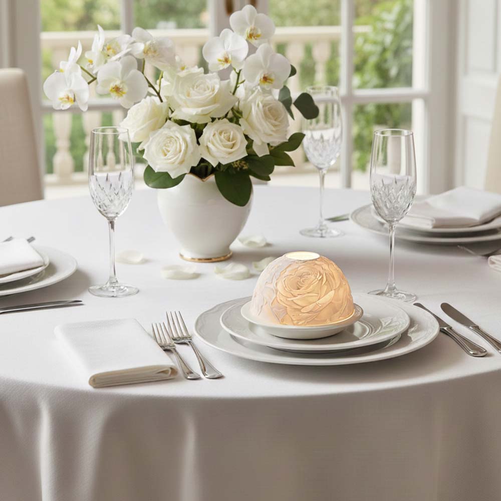 Elegante portacandele in porce - Wedding Lighting And Decor recensione e prezzo