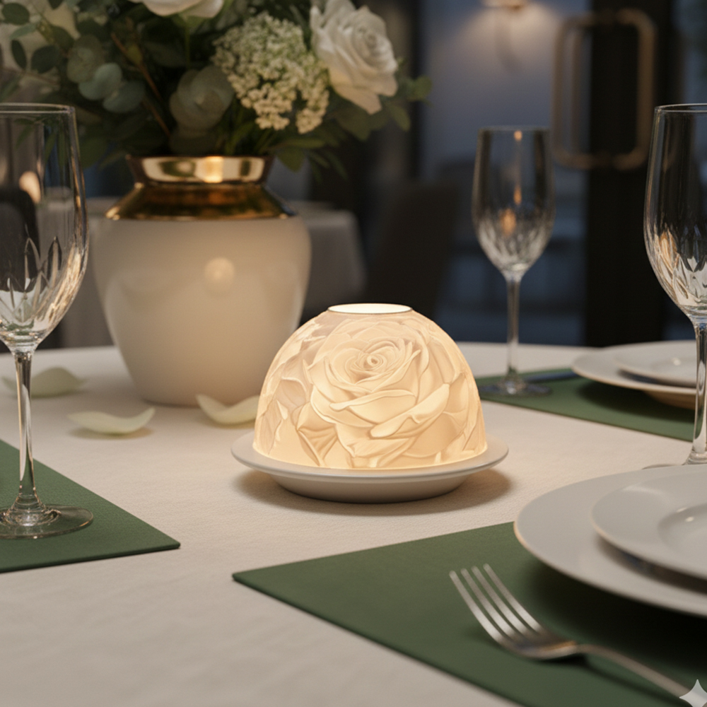 Elegante portacandele in porce - Wedding Lighting And Decor recensione e prezzo