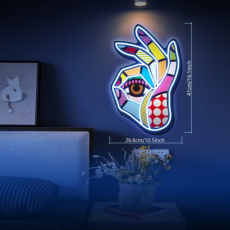 Insegna al Neon OK Alimentata  - Ok Lighting Decor recensione e prezzo