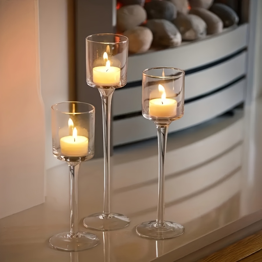 Set portacandele in vetro tras - Candle Holder Set recensione e prezzo