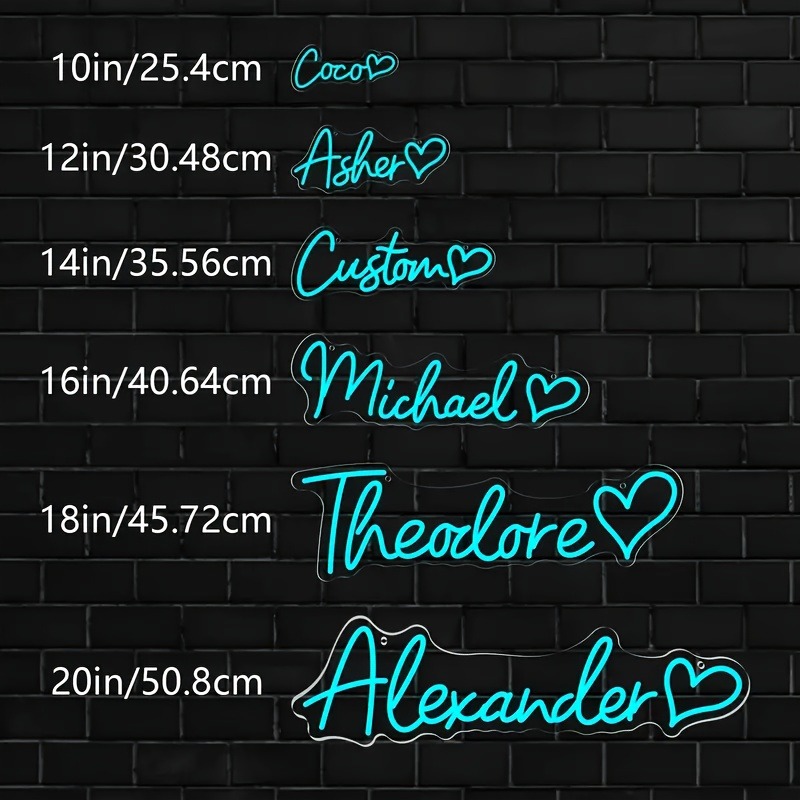 Insegna al Neon LED Personaliz - Wedding Lighting And Decor recensione e prezzo