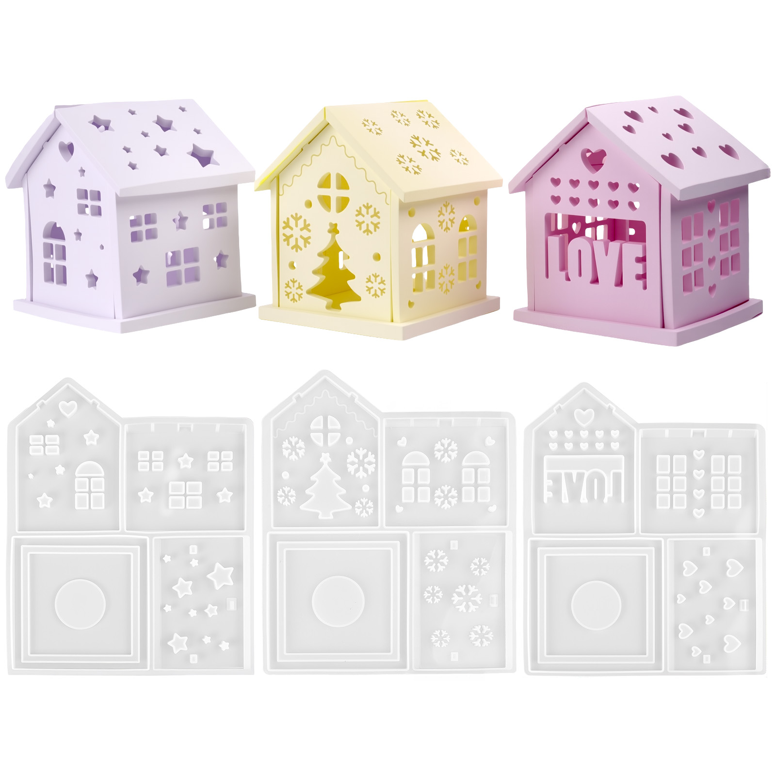 Stampo in silicone per casa 3D - Candle Holder Set recensione e prezzo