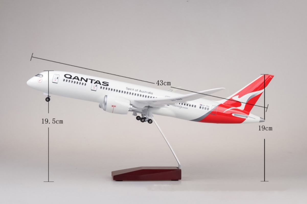 Modello di aereo B787 in scala - Decor Lighting Australia recensione e prezzo