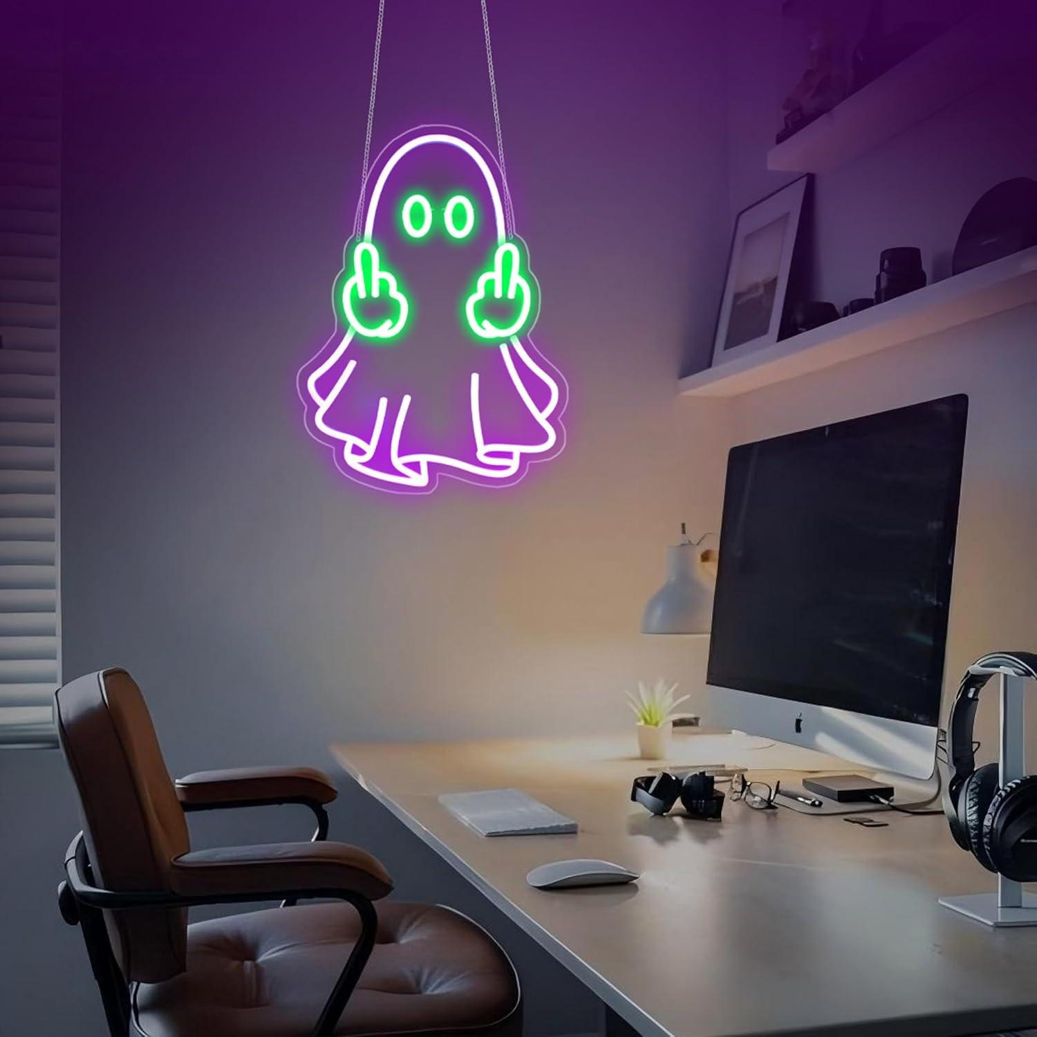 Insegna al Neon a Forma di Fan - Lighting Decor Room recensione e prezzo