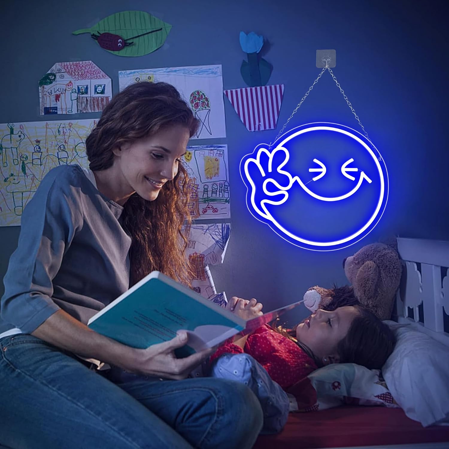 Emoji Smile OK Insegna al neon - Ok Lighting Decor recensione e prezzo