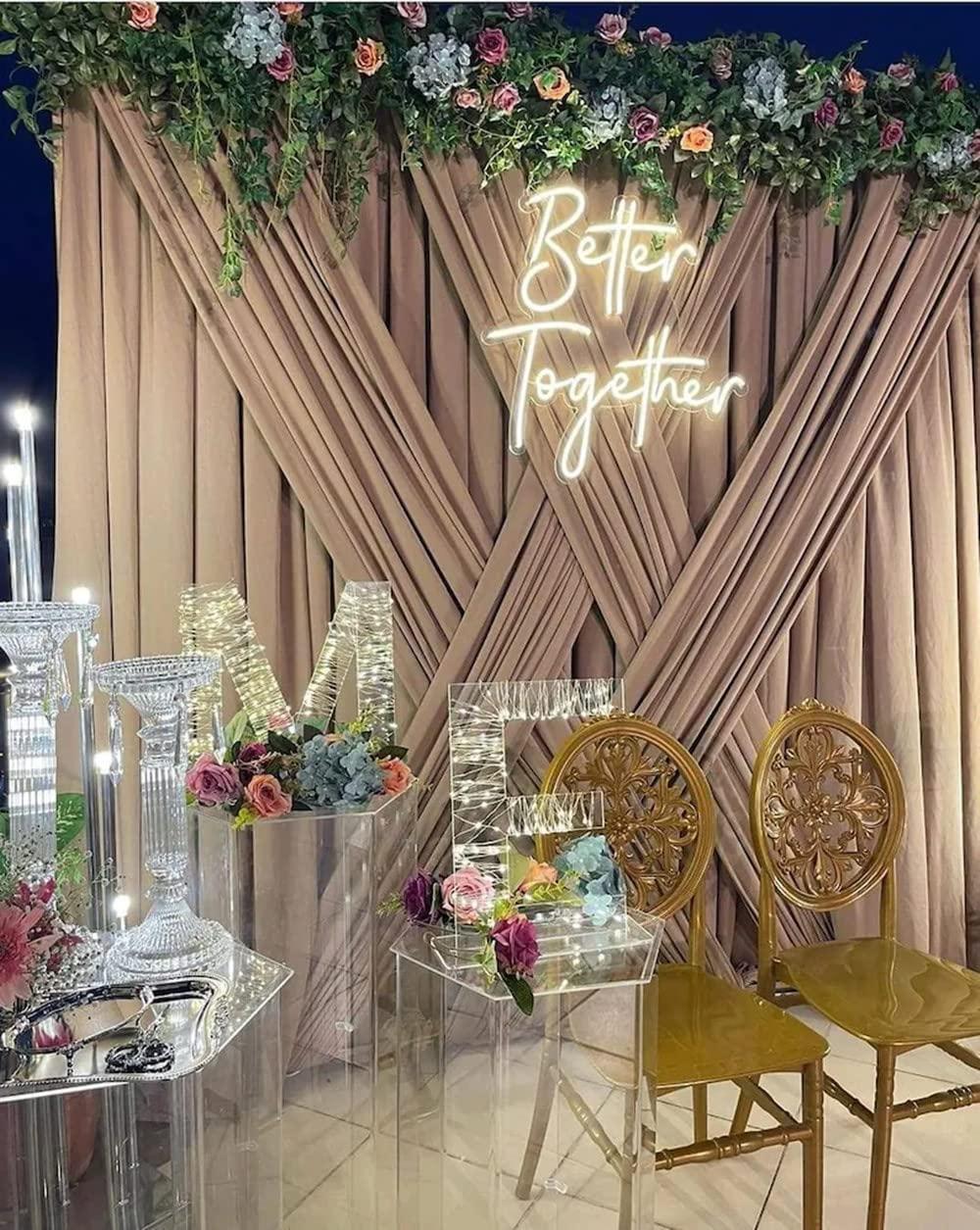 Insegna al Neon 'Better Togeth - Wedding Lighting And Decor recensione e prezzo