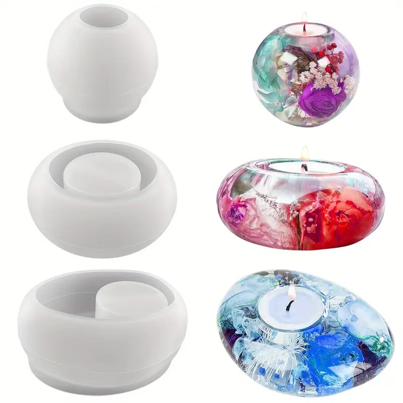 Stampo in silicone per portaca - Candle Holder Set recensione e prezzo