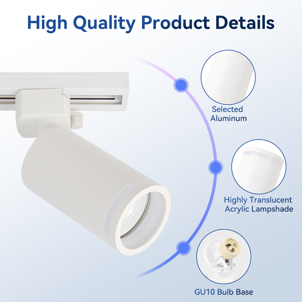 Faretto LED GU10 per binario,  - Decor Lighting Fixtures recensione e prezzo