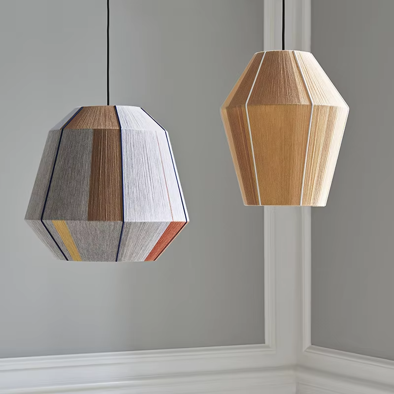 Lampada a sospensione in ratta - Geometric Lamp Shade recensione e prezzo