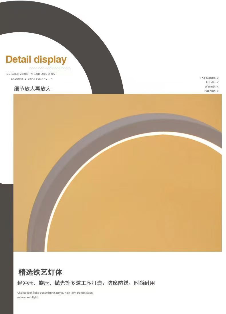 Lampada da tavolo ad anello ci - Lighting Decor For Living Room recensione e prezzo