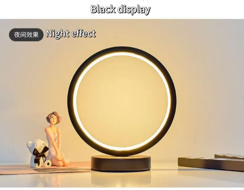 Lampada da tavolo ad anello ci - Lighting Decor For Living Room recensione e prezzo