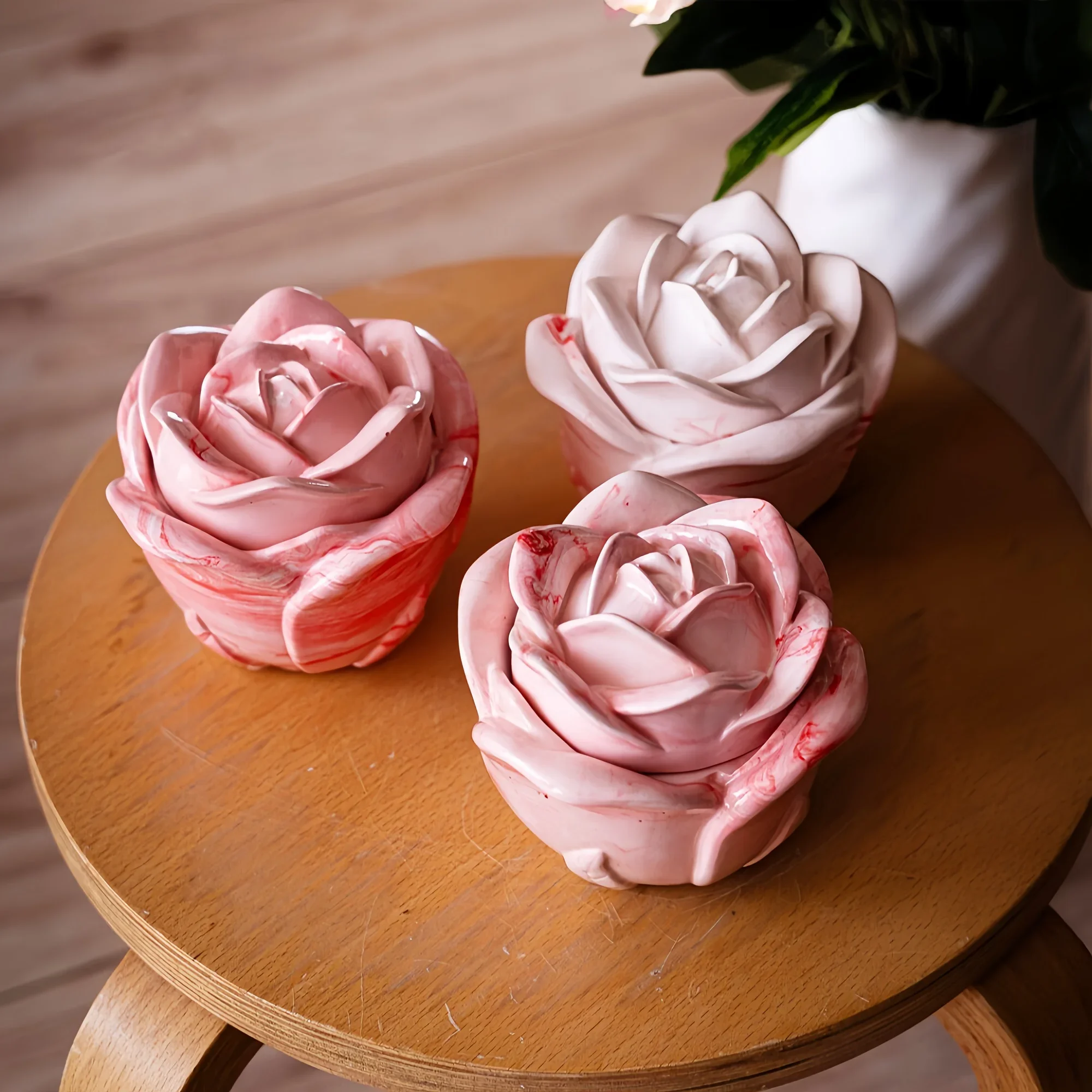 Set da 2 pezzi Stampi in silic - Candle Holder Set recensione e prezzo