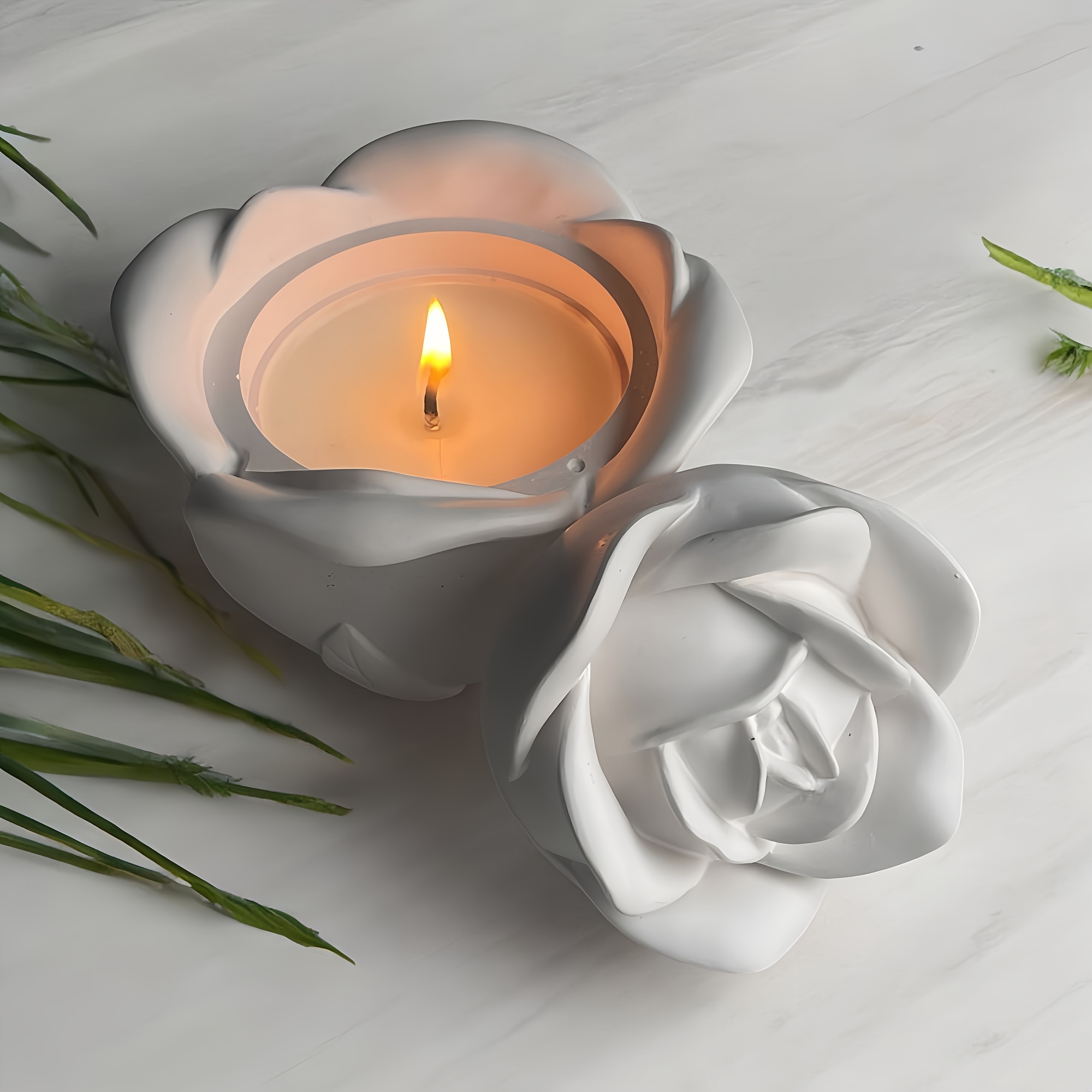 Set da 2 pezzi Stampi in silic - Candle Holder Set recensione e prezzo