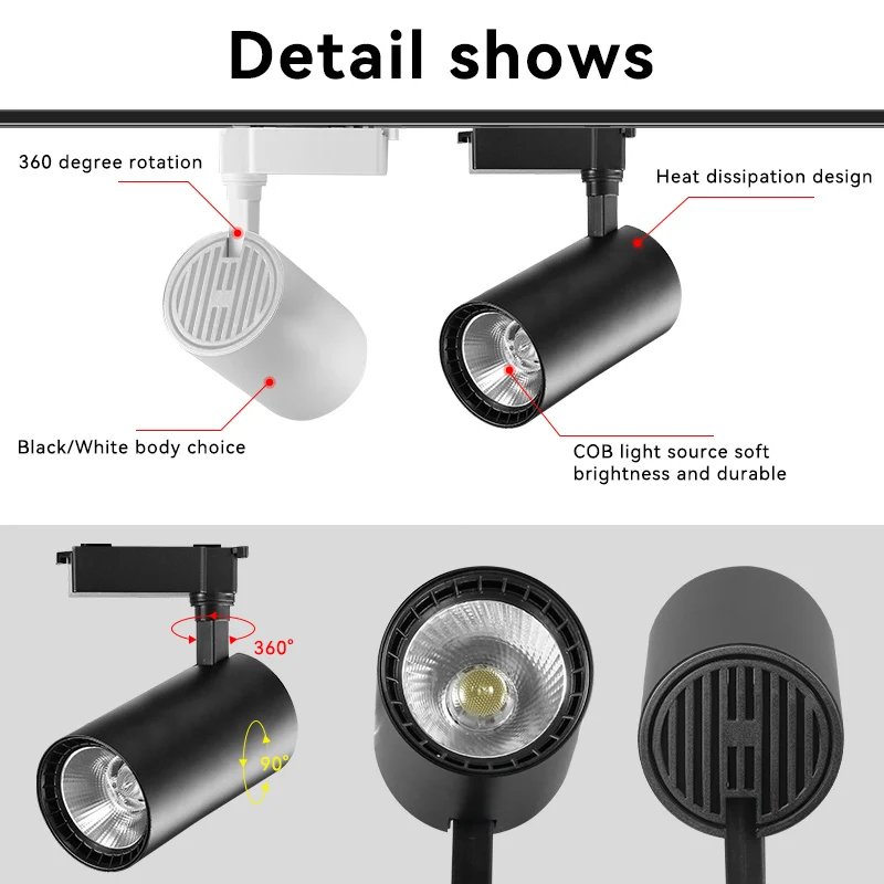 Set di Faretti LED per Binario - Decor Lighting Fixtures recensione e prezzo