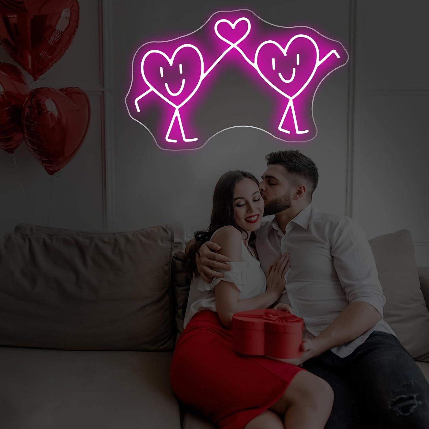 Insegna al neon a forma di cuo - Wedding Lighting And Decor recensione e prezzo