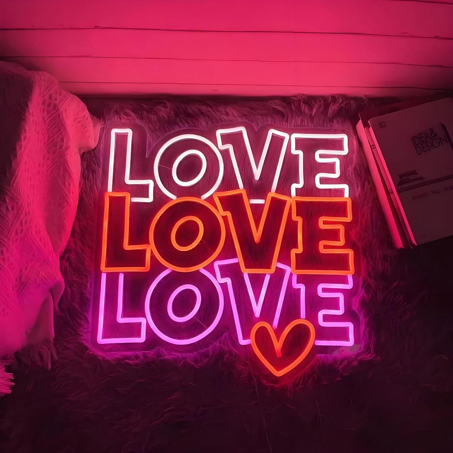 Insegna al neon a forma di cuo - Wedding Lighting And Decor recensione e prezzo