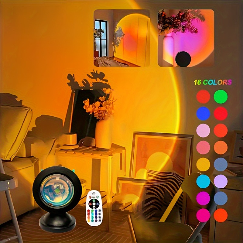 1 luce vibrante per proiezione - Sunset Lamp Projection recensione e prezzo