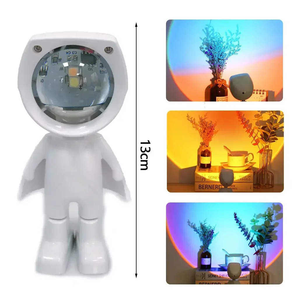 Astronauta Robot Proiezione ar - Sunset Lamp Projection recensione e prezzo