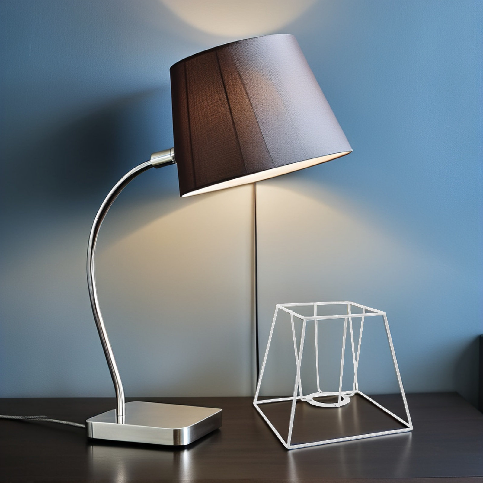 Paralume in Filo di Ferro a Fo - Geometric Lamp Shade recensione e prezzo