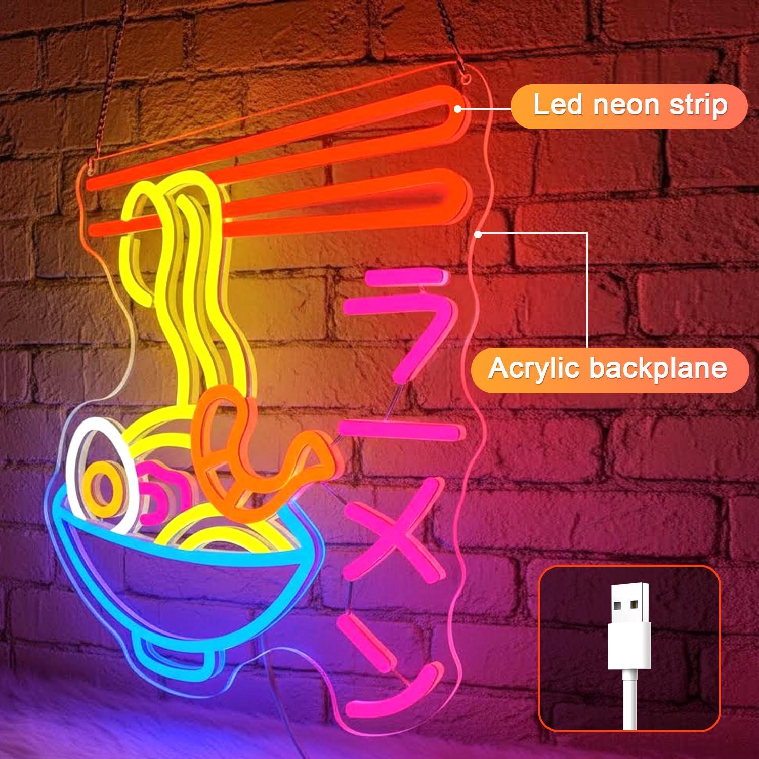 Insegna al Neon LED per Ramen, - Lighting Decor Room recensione e prezzo