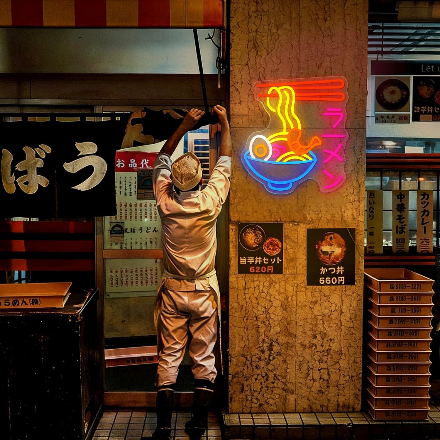 Insegna al Neon LED per Ramen, - Lighting Decor Room recensione e prezzo