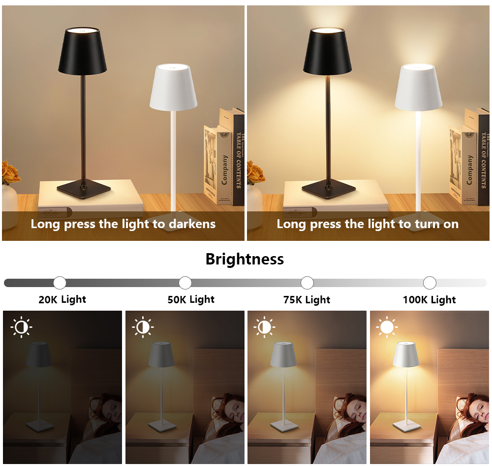 Lampada da Tavolo LED Ricarica - Lighting Decor Room recensione e prezzo